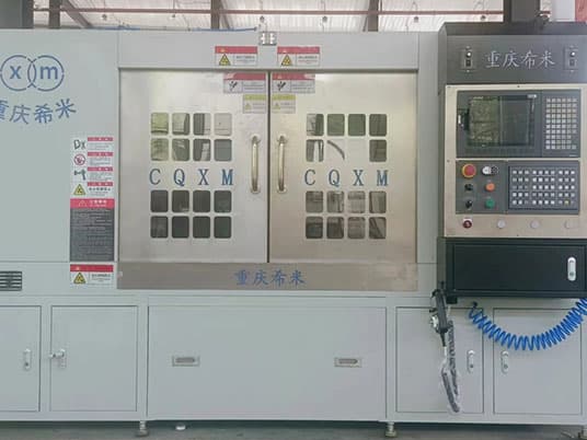 汽車(chē)曲軸兩工位砂帶拋光機(jī)